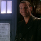 Christopher Eccleston at the end of “Rose”—a story in which he’s now not the only Doctor to show up in, thanks to a new novelization.